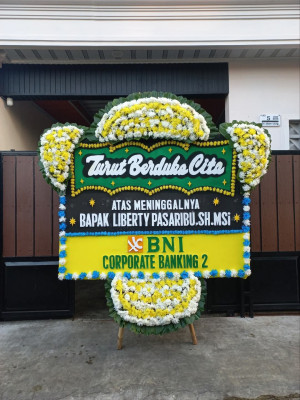 Papan Bunga Duka di Noyan