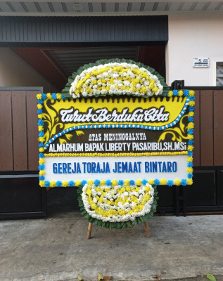 Papan Bunga Duka di Noyan