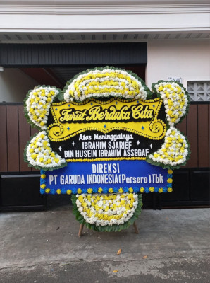 Papan Bunga Duka di Noyan